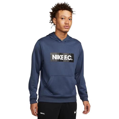 -38% Nike  Nike Dri-fit f.c. libero hoodie  maat M, Kleding | Heren, Sportkleding, Blauw, Nieuw, Verzenden