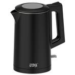 Winning Star  Waterkoker 1.7 Liter 1500w  Zwart, Witgoed en Apparatuur, Waterkokers, Ophalen of Verzenden, Nieuw