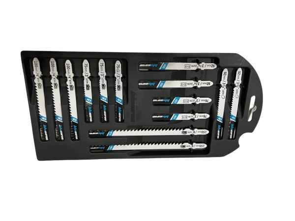 Veiling - 2x Decoupeerzagen set 14-delig Hout,Staal en Plast, Doe-het-zelf en Verbouw, Gereedschap | Zaagmachines