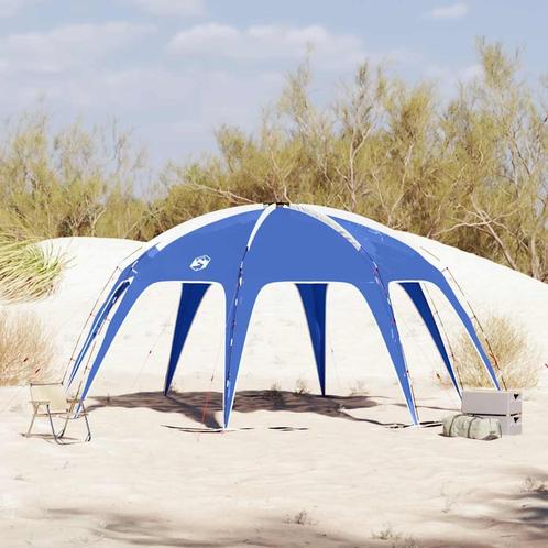 vidaXL Partytent waterdicht azuurblauw, Caravans en Kamperen, Tenten, Nieuw, tot en met 2, Verzenden