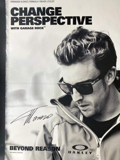 Ferrari - Fernando Alonso - Poster, Verzamelen, Automerken, Motoren en Formule 1