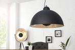 industrieele design hanglamp STUDIO 55m zwart zilver, Huis en Inrichting, Lampen | Hanglampen, Ophalen of Verzenden, Nieuw