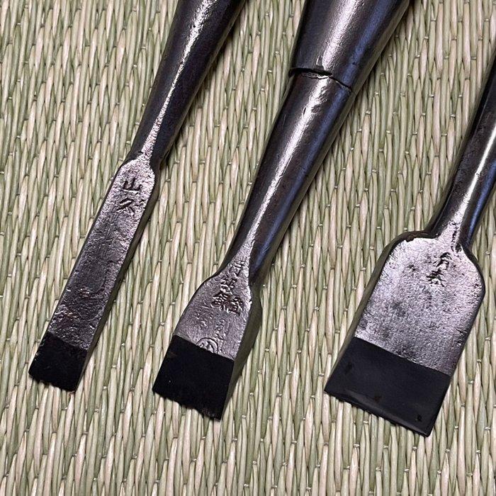 Tataki Oire Nimai Nomi / Bench Chisels Short Set of 6 -, Antiek en Kunst, Antiek | Wandborden en Tegels