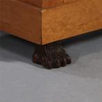 Blonde secretaire abattant of klep secretaire met geheime va, Antiek en Kunst, Ophalen of Verzenden