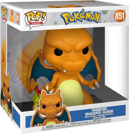 Funko Pop! Jumbo - Charizard #851 | Funko - Hobby Artikelen, Verzamelen, Poppetjes en Figuurtjes, Nieuw, Verzenden