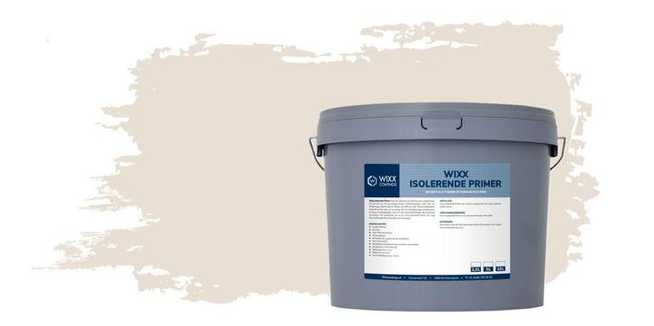 Wixx Isolerende Primer RAL 9001 | Crèmewit 2.5L, Doe-het-zelf en Verbouw, Verf, Beits en Lak, Verf, Wit, Nieuw, Minder dan 5 liter