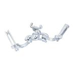 Kruiskoppeling met vaste spie 48 / 48 mm, Ophalen of Verzenden, Nieuw, Gevelsteiger