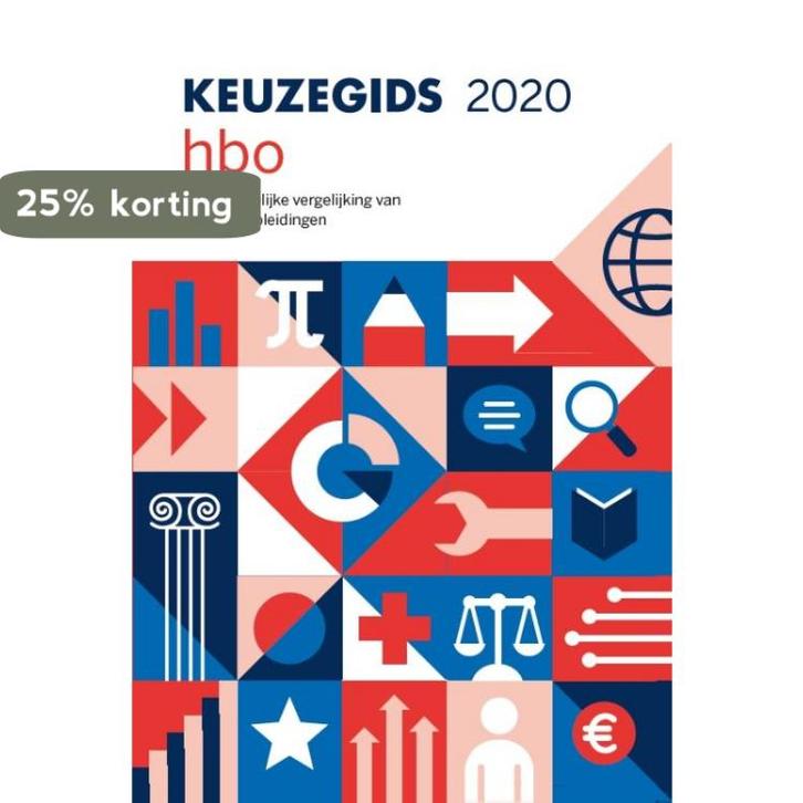 Keuzegids hbo 2020 9789087610777, Boeken, Studieboeken en Cursussen, Zo goed als nieuw, Verzenden
