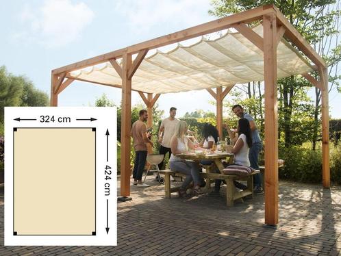 Douglas pergola 324 x 424 cm, Tuin en Terras, Overige Tuin en Terras, Nieuw, Verzenden