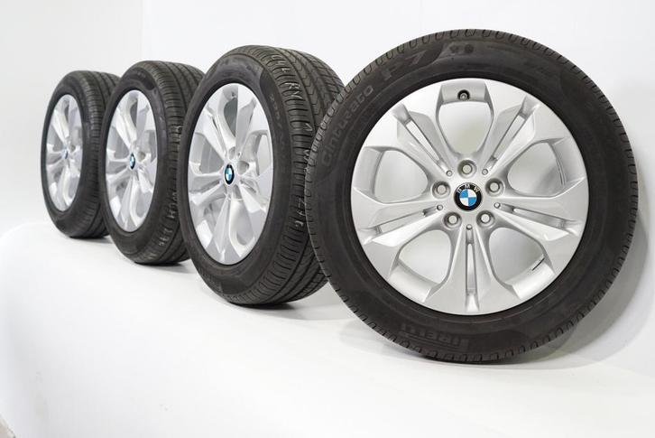 BMW X1 F48 17 inch velgen 564  + Zomerbanden Pirelli Runflat, Auto-onderdelen, Banden en Velgen, Velg(en), Gebruikt, 17 inch, Zomerbanden