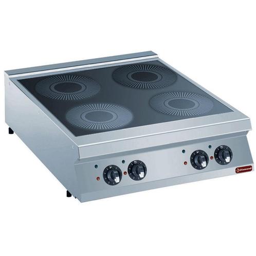 Diamond Inductie Fornuis | Met 4 Kookzones Top | 4x 5kW | 40, Zakelijke goederen, Horeca | Keukenapparatuur, Nieuw in verpakking