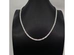 Veiling - Witte tenniscollier met briljanten van 12.50 carat, Sieraden, Tassen en Uiterlijk, Kettingen, Nieuw