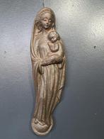 Beeld, Maria met kindje Jezus - 38 cm - Gietijzer