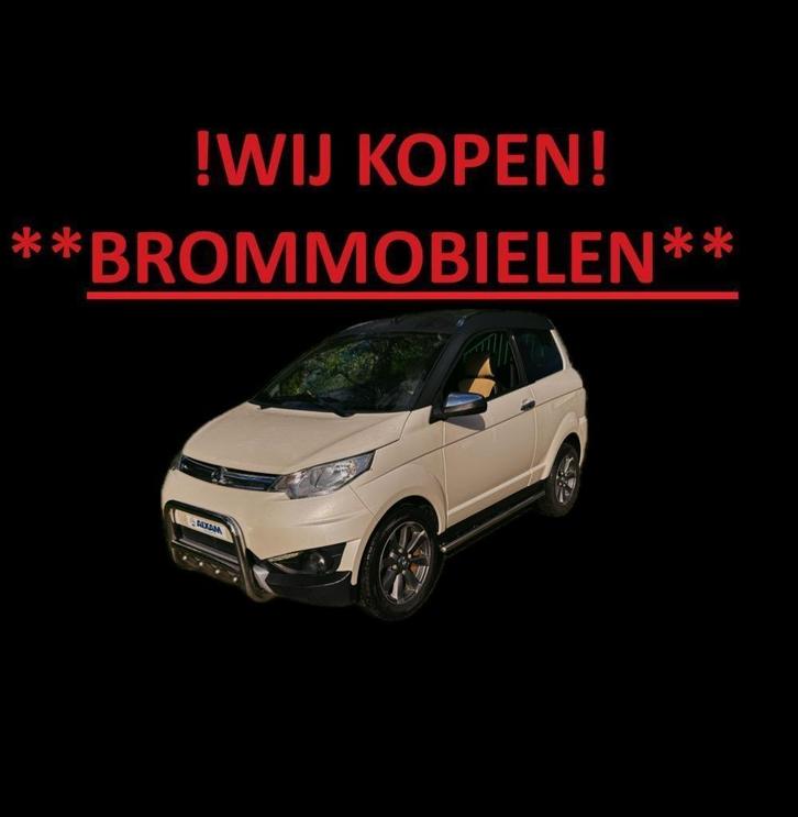 **GEZOCHT** BROMMOBIEL // BROMMOBIELEN !! INKOOP OPKOOP, Diversen, Brommobielen en Scootmobielen, Gebruikt