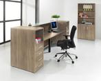 MANAGE-IT balie, midden eiken, 188cm breed, Ophalen of Verzenden, Nieuw in verpakking