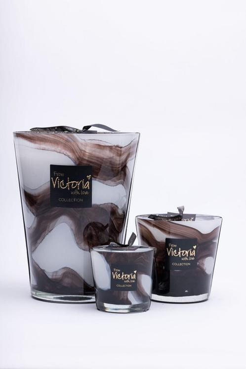 Victoria with love - Wave zwart, Huis en Inrichting, Woonaccessoires | Kandelaars en Kaarsen, Ophalen of Verzenden