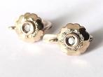 Zonder Minimumprijs - Oorbellen - 9 kt. Geel goud - 0.10ct., Sieraden, Tassen en Uiterlijk, Oorbellen, Nieuw