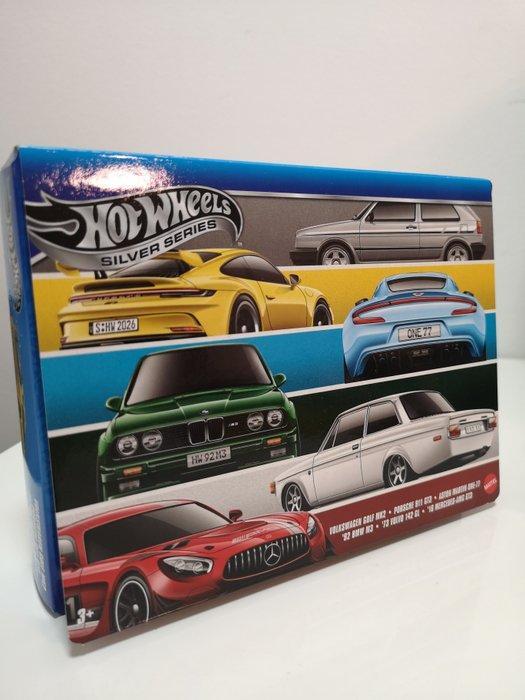 Hot Wheels 1:64 - Modelauto (6) - Hot Wheels Silver Series, Hobby en Vrije tijd, Modelauto's | 1:5 tot 1:12