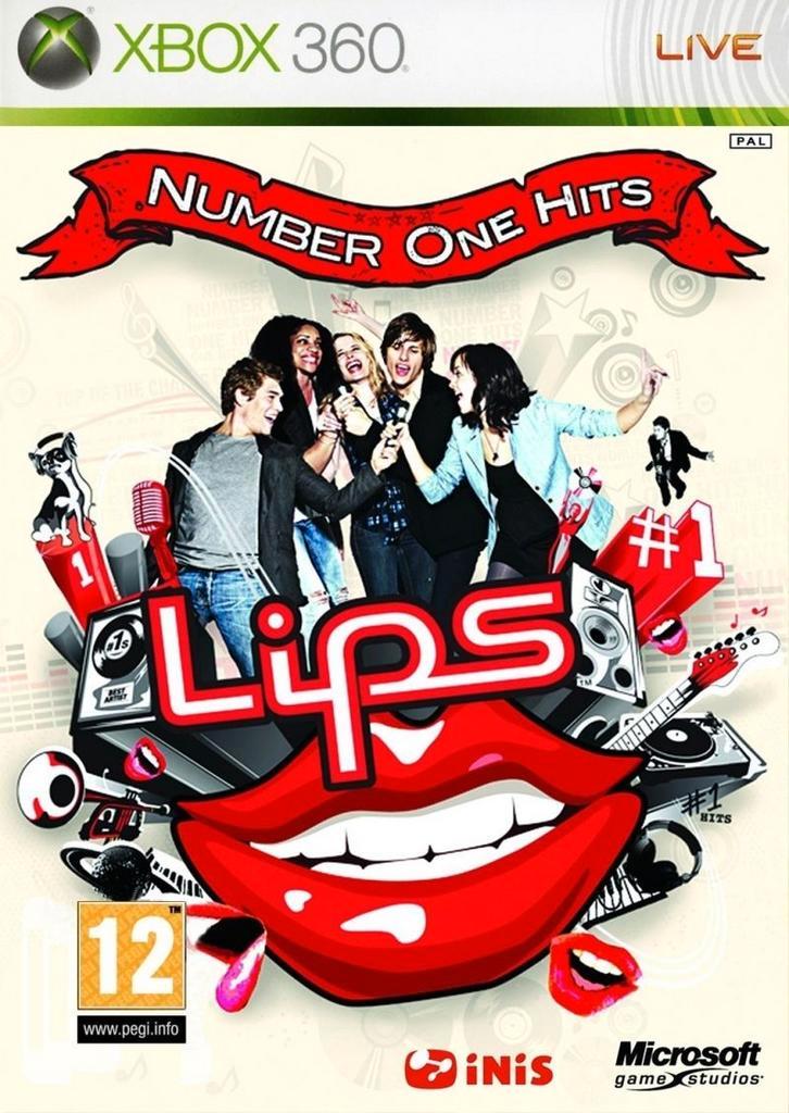 Xbox 360 Lips: Number One Hits, Spelcomputers en Games, Games | Xbox 360, Zo goed als nieuw, Verzenden