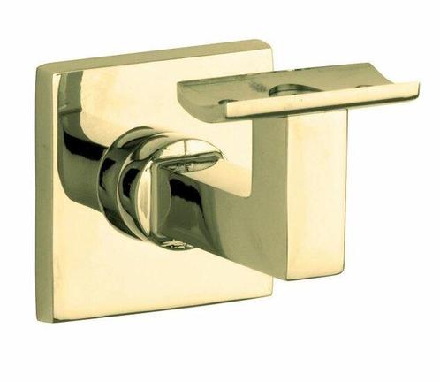 Leuninghouder Bauhaus M10 hol messing gelakt, Doe-het-zelf en Verbouw, Overige Doe-het-zelf en Verbouw, Nieuw, Ophalen of Verzenden