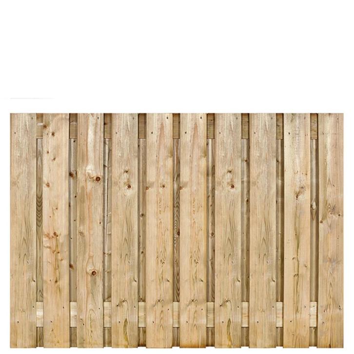 Schutting Tuinscherm vuren geimp. 21 planks Azewijn 130x180c, Tuin en Terras, Schuttingen, Minder dan 3 meter, Nieuw, Hout, 1 tot 2 meter