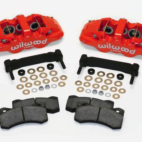 Wilwood AERO6 Front Caliper & Bracket Kit - Red 97-13 C5/C6, Auto-onderdelen, Remmen en Aandrijving, Ophalen of Verzenden