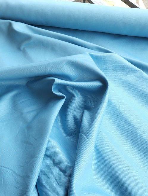 Prachtige ottoman snede, rasatello, zuiver katoen, aquagroen, Antiek en Kunst, Antiek | Kleden en Textiel