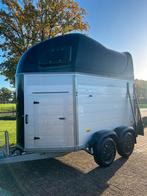 Prachtige vol-Alu 2-paards paardentrailer! zadelkamer! 2022!, Ophalen, Zo goed als nieuw, Aluminium, 2-paards trailer