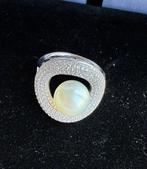 Other brand - Cocktailring - Golay - 18 karaat Witgoud -