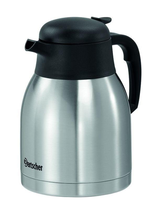 Thermoskan zilver/zwart | 1,5 liter | 140x170x215(h)mm, Zakelijke goederen, Horeca | Keukenapparatuur, Nieuw in verpakking, Verzenden