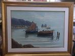 Scuola Napoletana (XX), firmato A. Giordano - Capri Marina, Antiek en Kunst