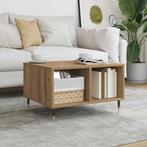 vidaXL Salontafel 60x50x36,5 cm bewerkt hout artisanaal, Huis en Inrichting, Tafels | Salontafels, Verzenden, Nieuw, Overige houtsoorten