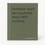 Kerkboek zwart leer goudsnee Major NBG vertaling, Verzenden, Gelezen