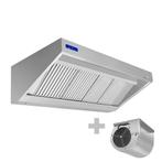 GGM Gastro | Wandafzuigkap met motor - 2000mm - met |, Wandschouwkap, Verzenden, Nieuw, Inbouw