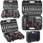 Toolbox - Gereedschap set 222 delig - Chroom-Vanadium en..., Doe-het-zelf en Verbouw, Gereedschap | Handgereedschap, Verzenden