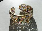 Armband - 18 karaat Geel goud - Stijve armband in goud en, Nieuw