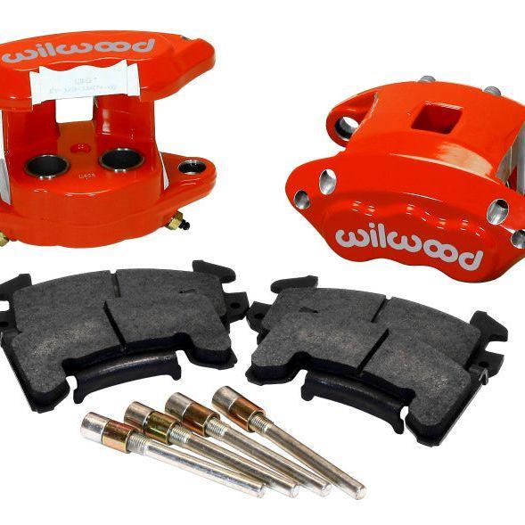 Wilwood D154 Rear Caliper Kit - Red 1.12 / 1.12in Piston, Auto-onderdelen, Remmen en Aandrijving, Ophalen of Verzenden