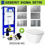 Geberit UP320 Set66 Douche WC Wiesbaden Vesta-ECO Randloos, Ophalen of Verzenden, Nieuw, Overige typen