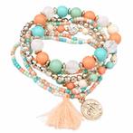 Fako Bijoux® - Armband - Summer - Pastel, Sieraden, Tassen en Uiterlijk, Armbanden, Verzenden, Nieuw