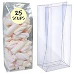 Fako Bijoux® - Blokbodemzakjes Plastic Transparant -, Verzenden, Nieuw