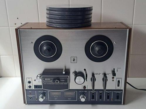 Akai - 4000DS - 4 track Reel-to-reel deck 18 cm, Audio, Tv en Foto, Radio's