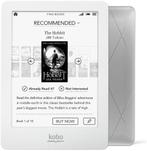 Kobo Glo E-Reader Wi-Fi - 6 Inch - Wit/Zilver, Verzenden, Zo goed als nieuw
