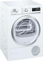 siemens Wt4705c9n Iq500 Warmtepompdroger 8kg, Ophalen of Verzenden, Zo goed als nieuw, Voorlader, 85 tot 90 cm