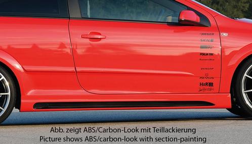 Rieger side skirt | Astra H GTC - 3-drs.    Astra H Twin-Top, Auto-onderdelen, Carrosserie en Plaatwerk, Nieuw, Opel, Ophalen of Verzenden