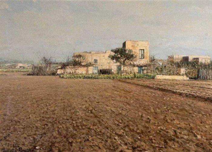 Armando Romano (1953) - Paesaggio, Antiek en Kunst, Kunst | Schilderijen | Klassiek