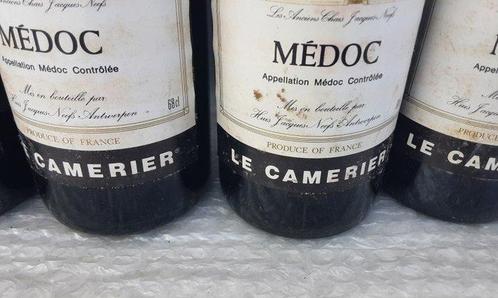 1979 Le Carmerier - Médoc - 8 Flessen (0.75 liter), Verzamelen, Wijnen