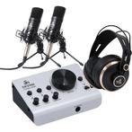 Devine Centro 2i2o recording bundle met 2x M-Mic XLR en hoof, Verzenden, Nieuw