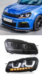 Xenon Look U-LED Koplampen voor Volkswagen Golf 6, Auto diversen, Ophalen of Verzenden