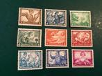 Duitse Rijk 1933 - Wagner - Michel 499/507, Postzegels en Munten, Gestempeld