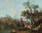 Francesco Zuccarelli  (1702 - 1788) - River landscape with